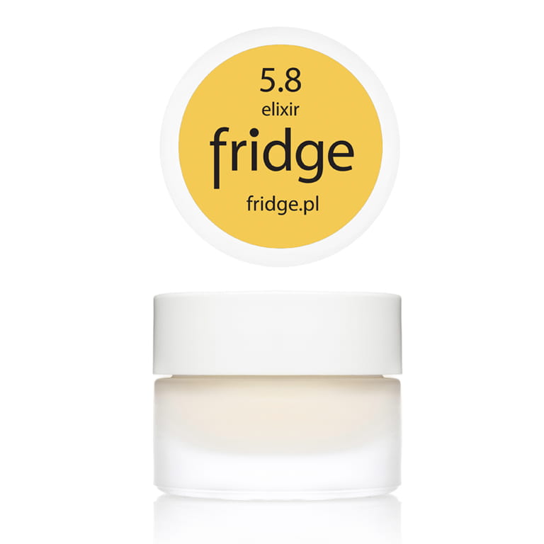 Rewitalizujące serum do twarzy fridge 5.8 elixir 4ml w szklanym pojemniku