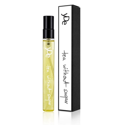 Naturalne niszowe perfumy yDe Tea without sugar 10ml w szklanej buteleczce.
