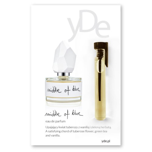 próbka perfum yDe Middle of Blue 2ml w szklanej fiolce