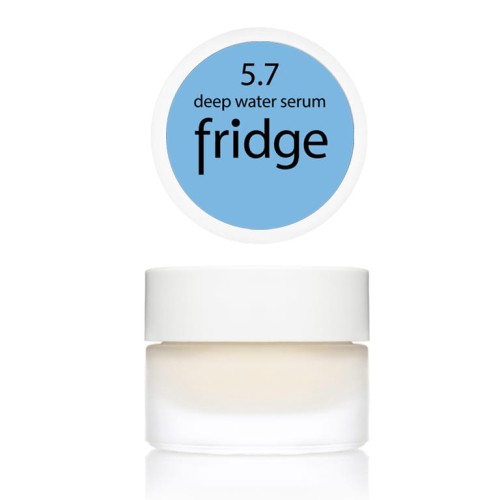 Świeże nawilżające serum do twarzy 5.7 deep water serum 4 ml w szklanym pojemniku